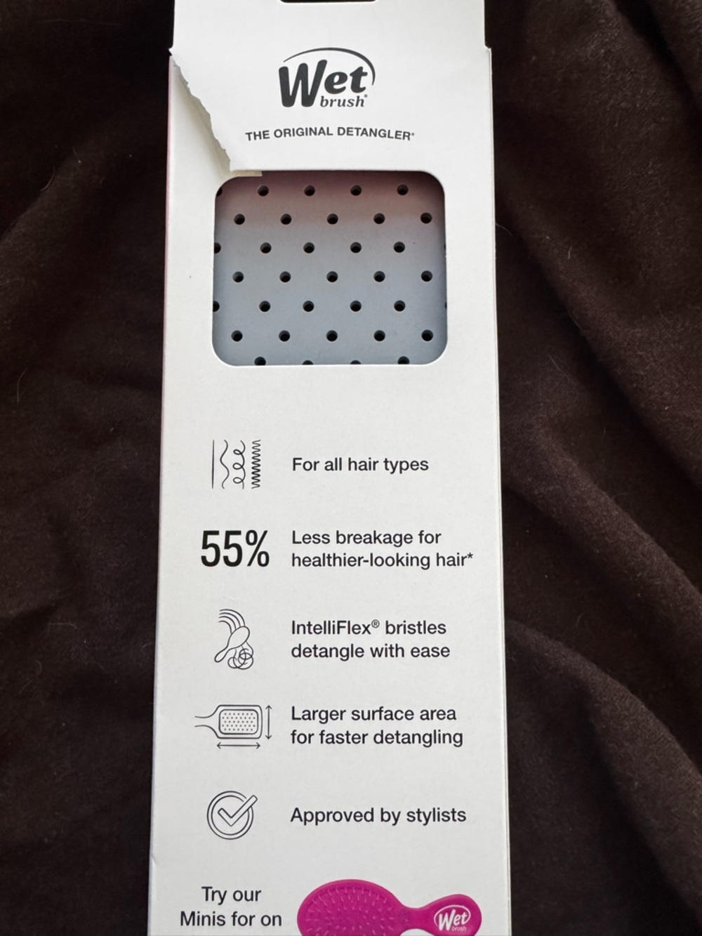 Limited Edition Wet Brush Pink‎ & Light Blue Detangles - Picture 2 of 2